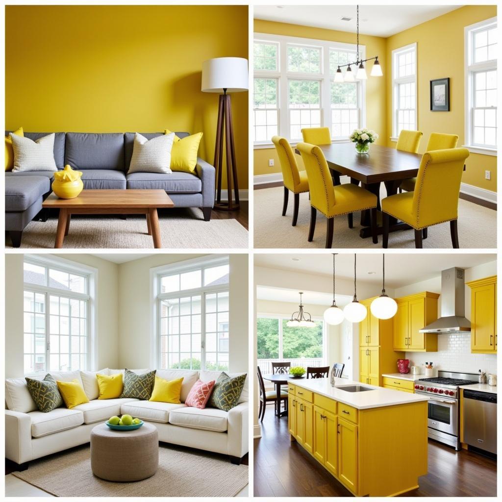 Citron in Interior Design