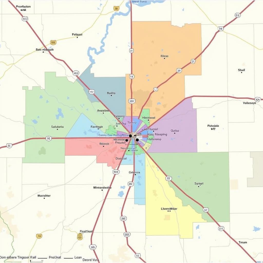 Colorado Springs Zip Code Map