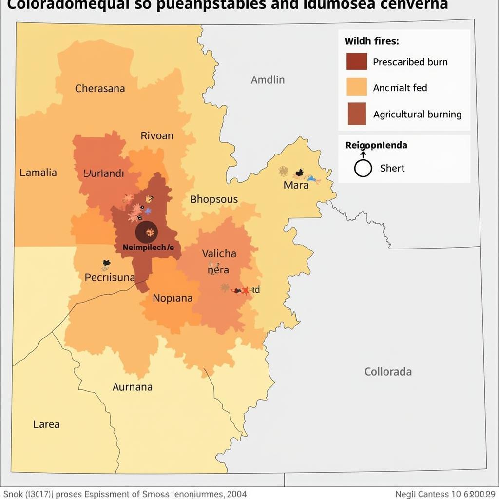 Smoke Sources in Colorado Wildfires