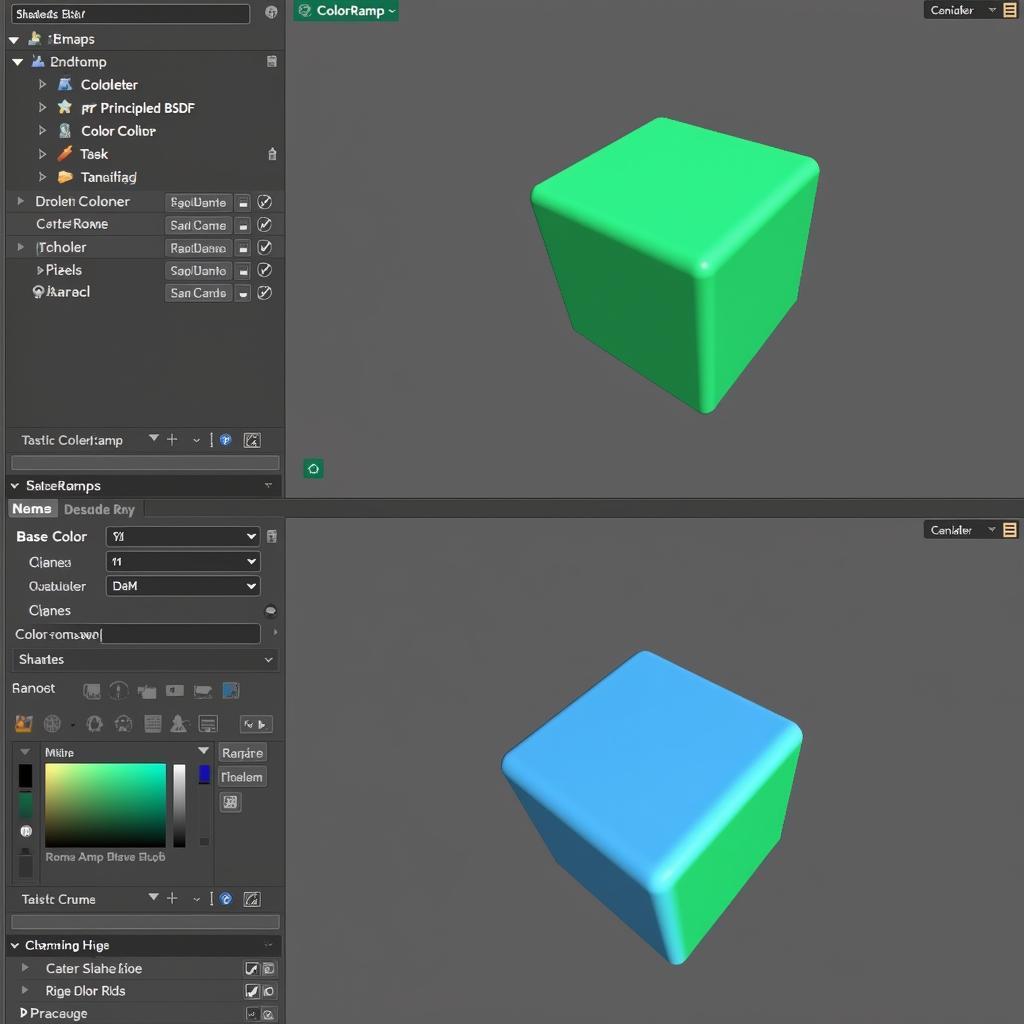 Creating Gradients with the ColorRamp Node