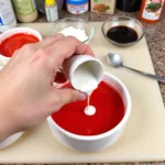 Creating Hot Pink Food Coloring