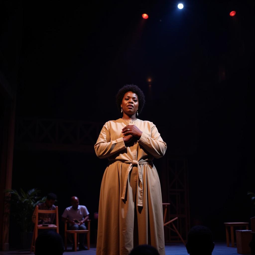 Fantasia Barrino's powerful performance as Celie in The Color Purple on Broadway.