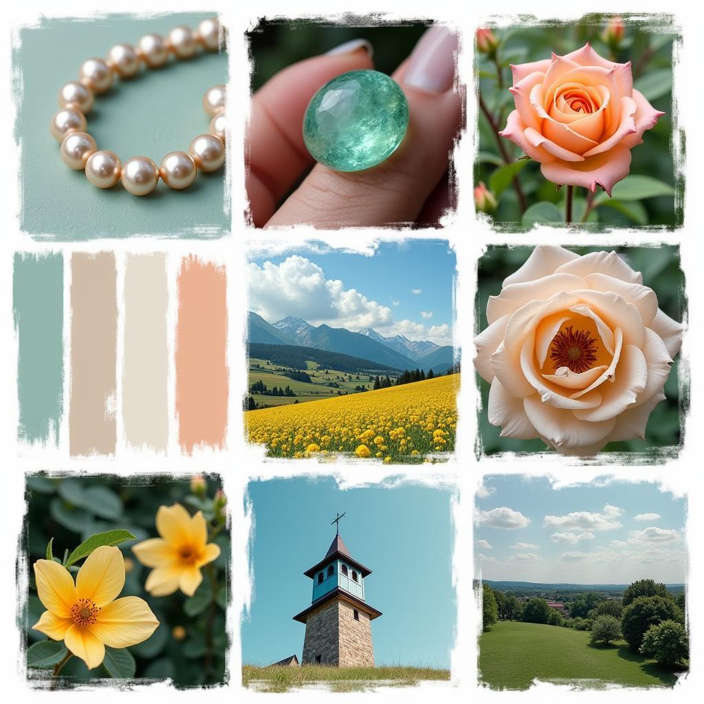 June Colors Mood Board