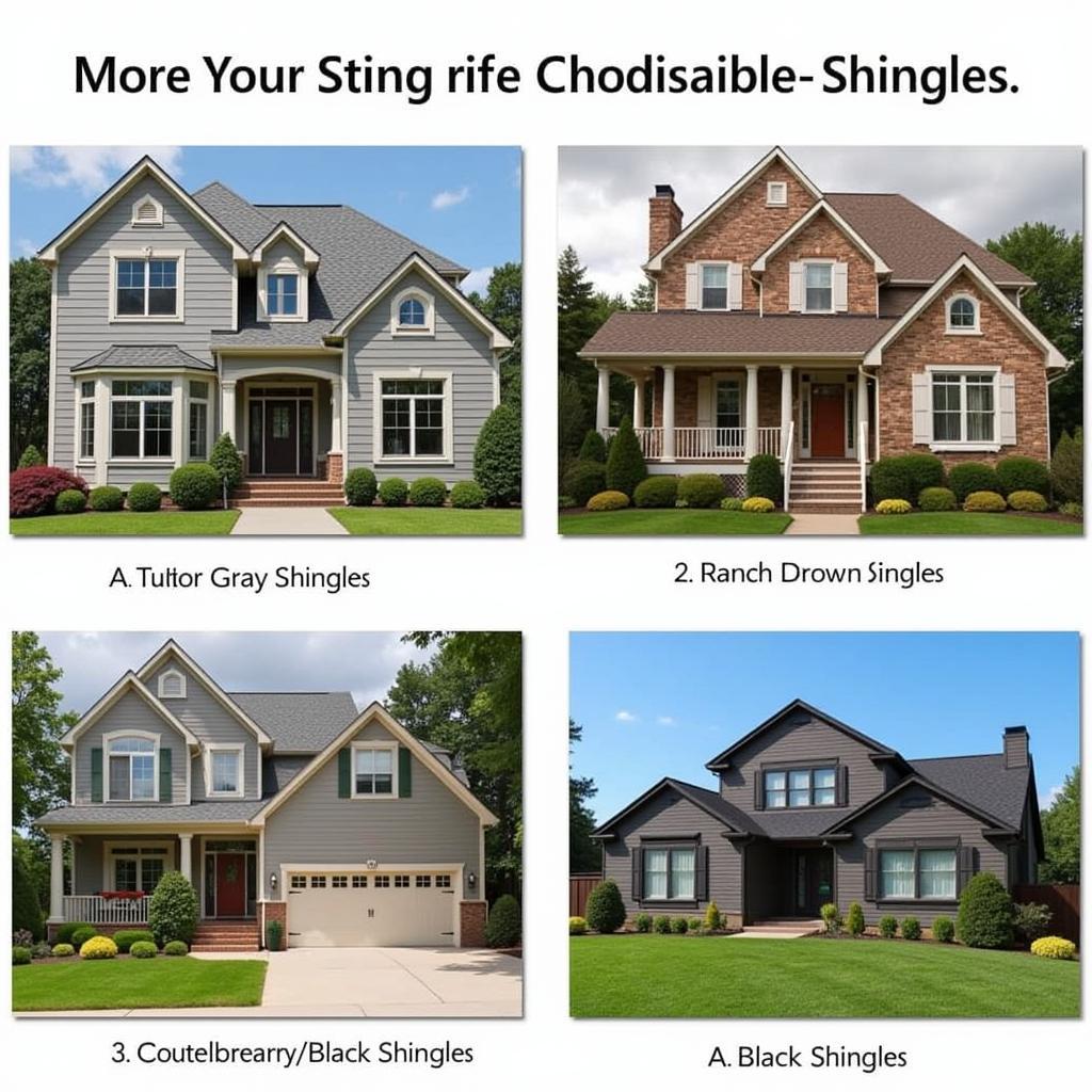 Matching Shingles to House Style