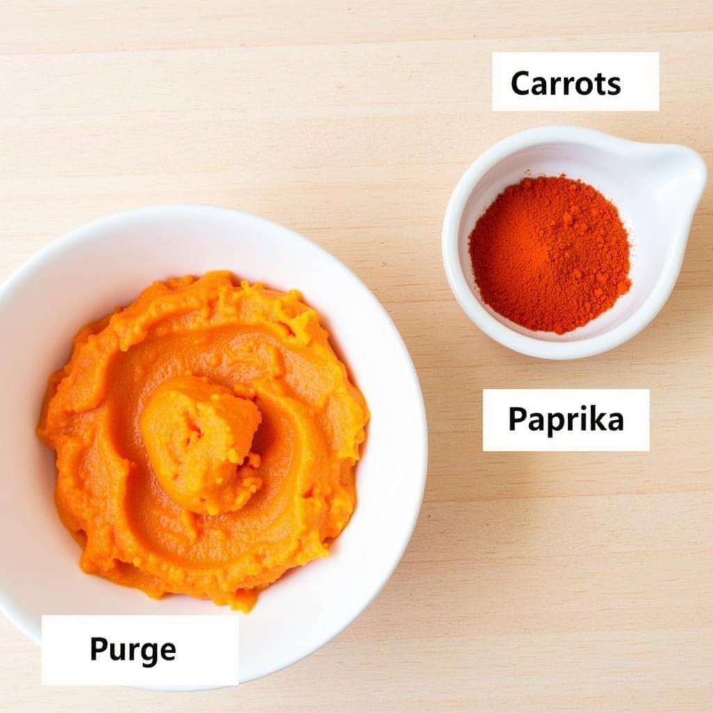 Creating Natural Orange Food Coloring with Carrots and Paprika