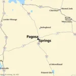 Pagosa Springs Colorado Map Location