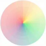 Pink's Position and Opposite on a Modified Color Wheel