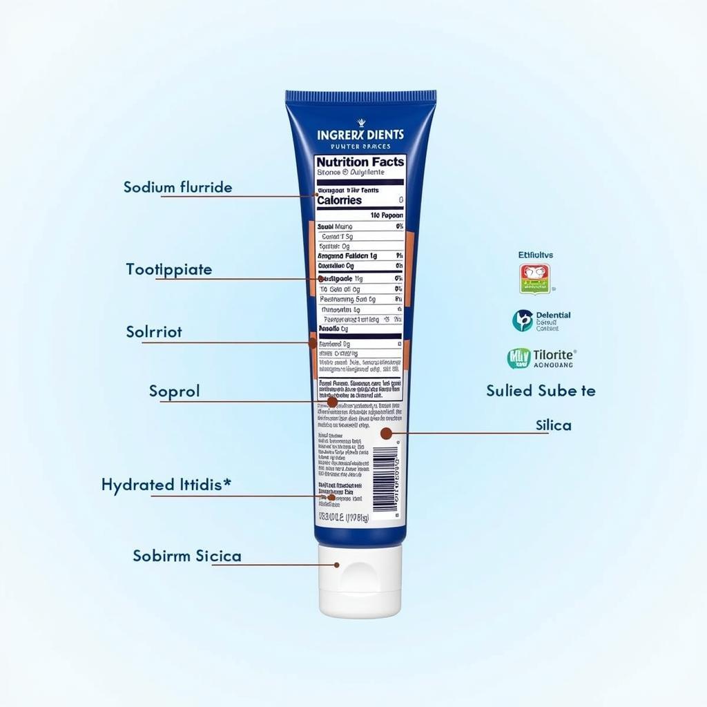 Toothpaste Ingredients List